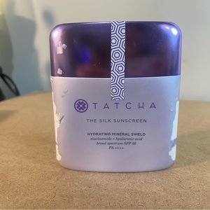 Tatcha Silk Suncreen SPF 50 Peeling packaging